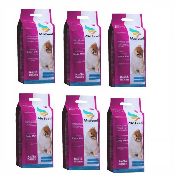 غذای خشک سگ مفید small dog food adult وزن 1.5 کیلوگرم بسته 6 عددی